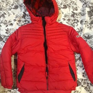 Boy or girl size 14/16 jacket, ( very warm )